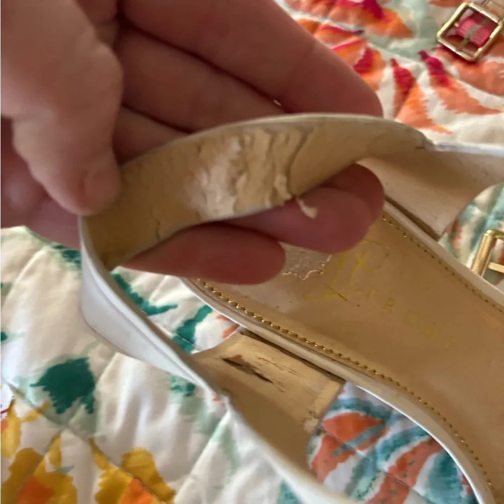 Ivanka Trump strappy heeled sandals. 10 - Picture 8 of 13